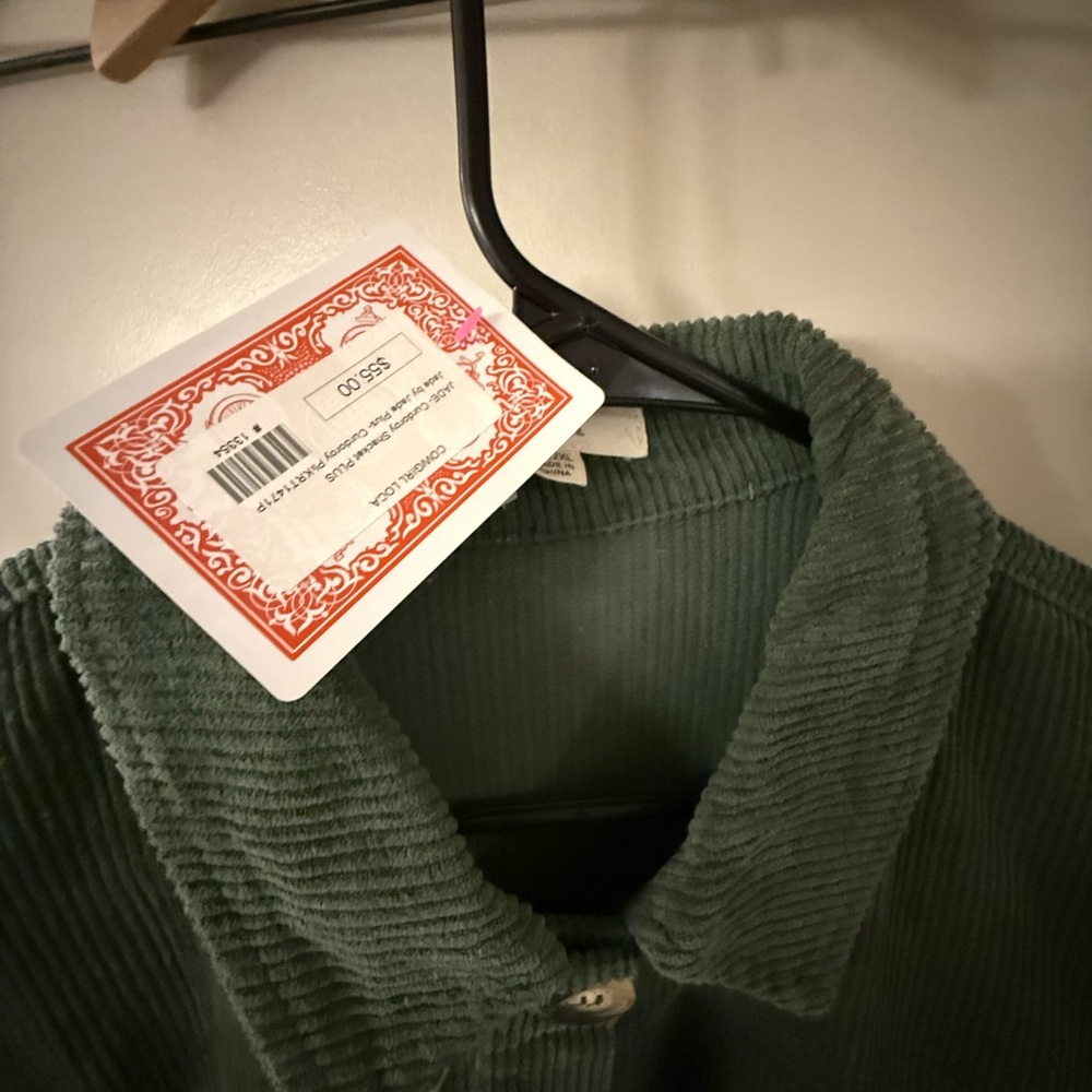 Green Corduroy Jacket